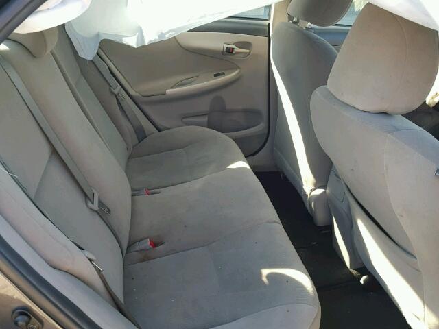 5YFBU4EE3CP012730 - 2012 TOYOTA COROLLA BA GRAY photo 6