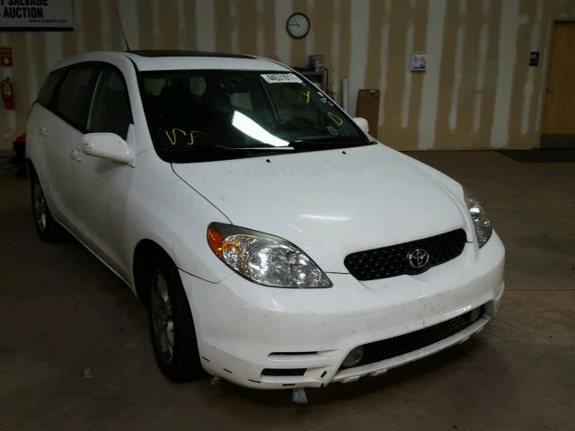 2T1KR32E73C063017 - 2003 TOYOTA MATRIX WHITE photo 1