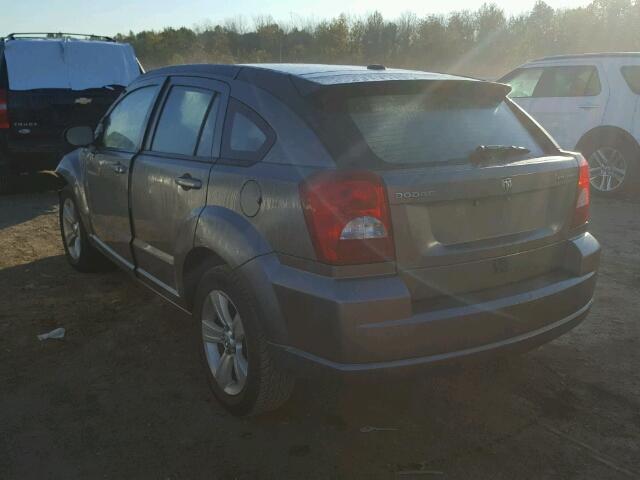 1C3CDWDA3CD506561 - 2012 DODGE CALIBER SX GRAY photo 3