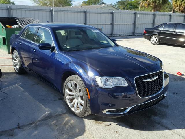 2C3CCAAG8HH580163 - 2017 CHRYSLER 300 LIMITE BLUE photo 1