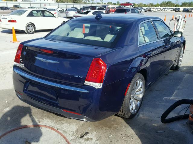 2C3CCAAG8HH580163 - 2017 CHRYSLER 300 LIMITE BLUE photo 4