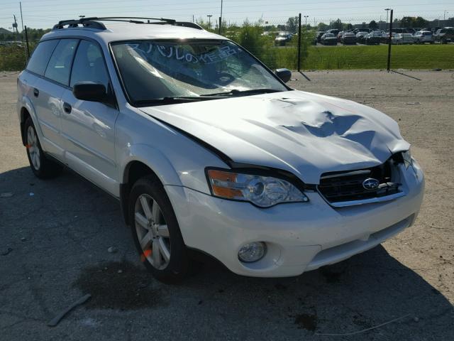 4S4BP61C777339111 - 2007 SUBARU LEGACY OUT WHITE photo 1