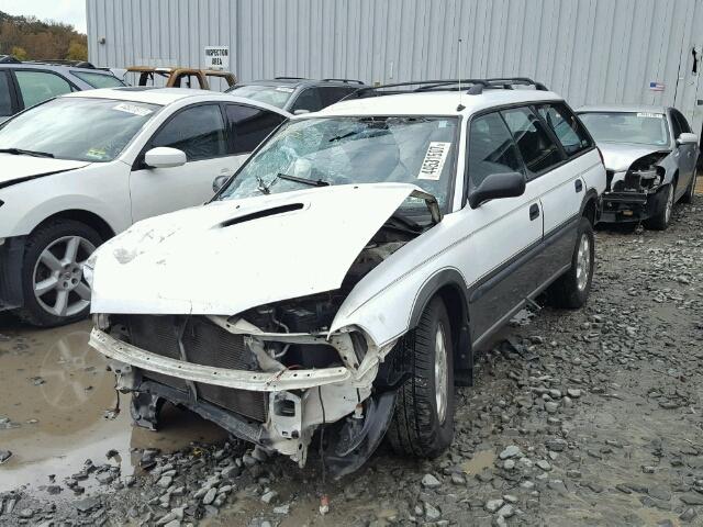 4S3BG6850W7615011 - 1998 SUBARU LEGACY 30T WHITE photo 2