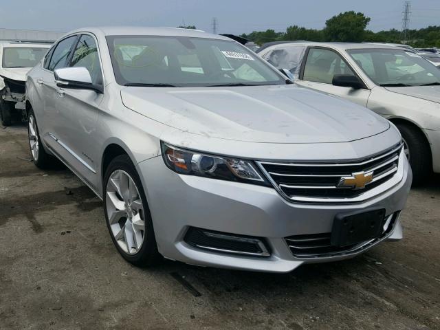1G1125S33JU125029 - 2018 CHEVROLET IMPALA PRE ვერცხლისფერი ფოტო 1