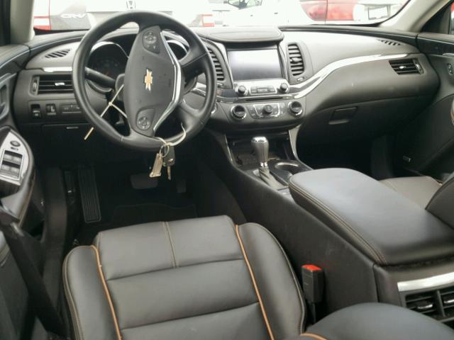 1G1125S33JU125029 - 2018 CHEVROLET IMPALA PRE ვერცხლისფერი ფოტო 9