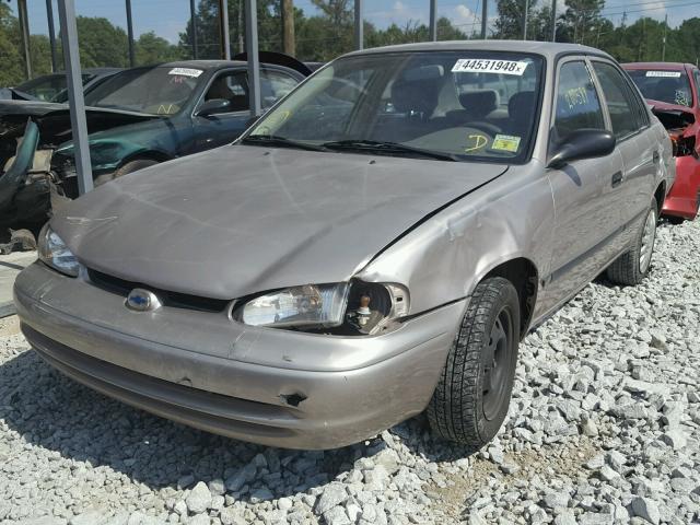 1Y1SK5286WZ403967 - 1998 CHEVROLET GEO PRIZM 米色 照片 2