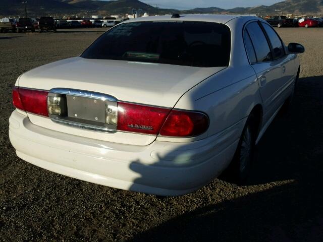 1G4HP52K744169629 - 2004 BUICK LESABRE CU WHITE photo 4