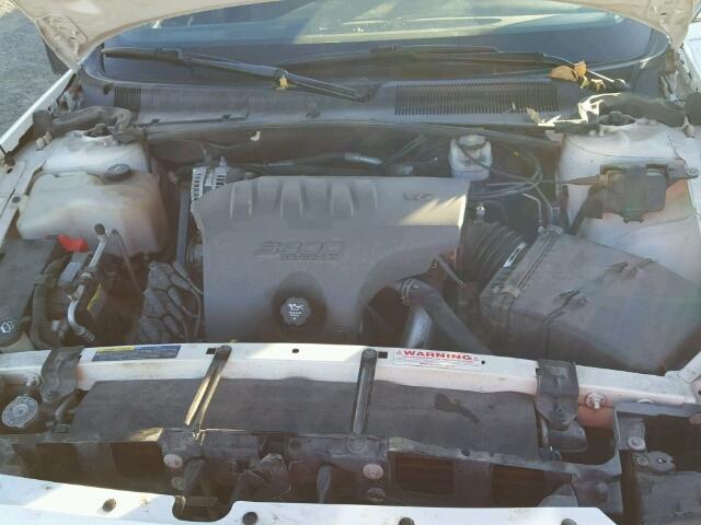 1G4HP52K744169629 - 2004 BUICK LESABRE CU WHITE photo 7