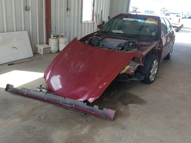 2G4WE537251355079 - 2005 BUICK LACROSSE C RED photo 2