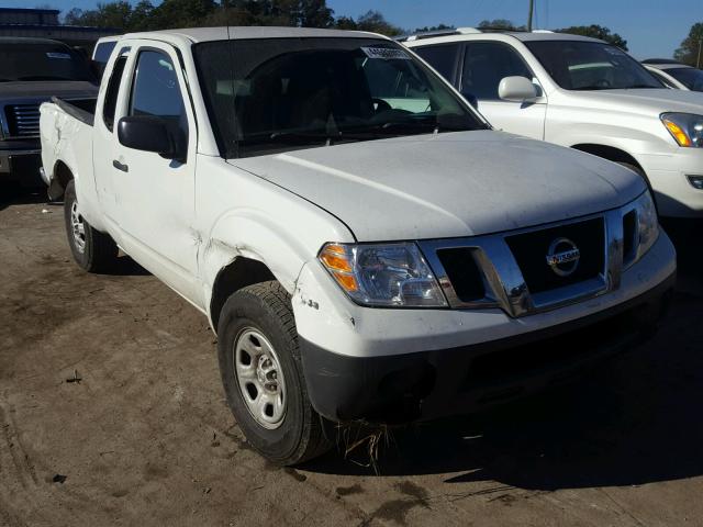 1N6BD0CT4EN719908 - 2014 NISSAN FRONTIER S WHITE photo 1