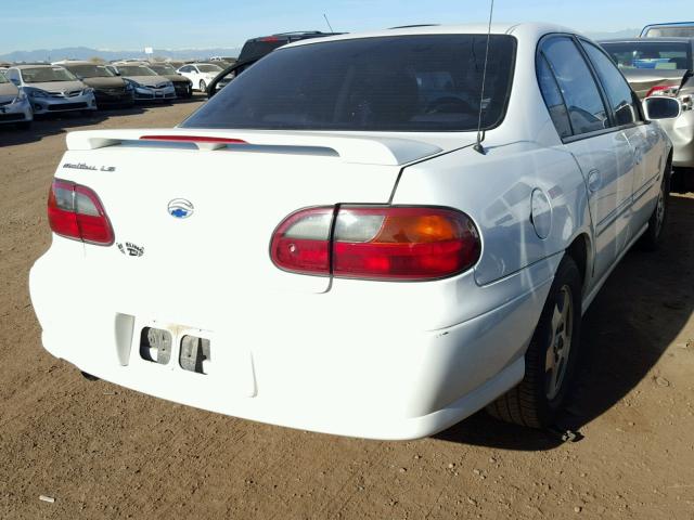 1G1NE52J83M641526 - 2003 CHEVROLET MALIBU LS WHITE photo 4