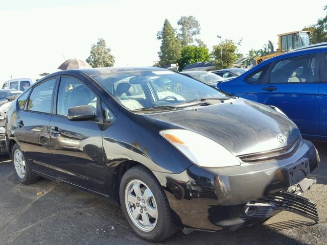 JTDKB20U853007771 - 2005 TOYOTA PRIUS BLACK photo 1