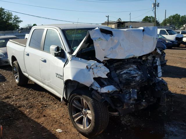 1C6RR7UT3FS682970 - 2015 RAM 1500 SPORT WHITE photo 1