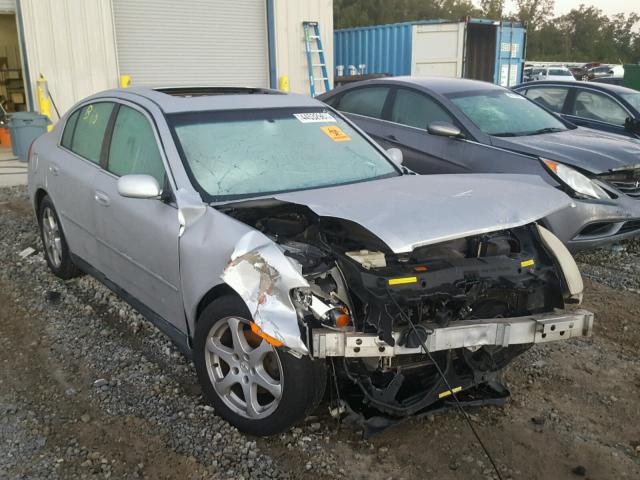 JNKCV51E33M302822 - 2003 INFINITI G35 SILVER photo 1