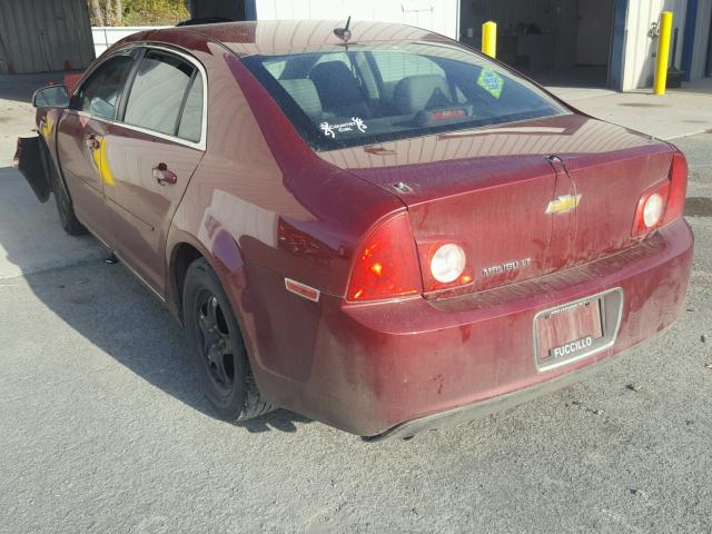 1G1ZD5E12BF244462 - 2011 CHEVROLET MALIBU 2LT BURGUNDY photo 3