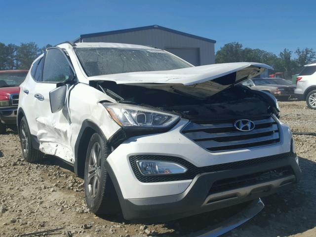 5XYZU3LBXDG078537 - 2013 HYUNDAI SANTA FE S WHITE photo 1