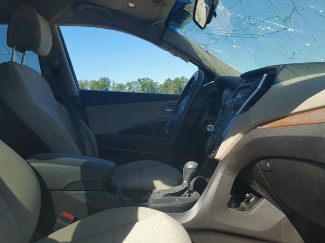 5XYZU3LBXDG078537 - 2013 HYUNDAI SANTA FE S WHITE photo 5