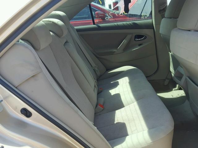 4T1BF3EK5BU228408 - 2011 TOYOTA CAMRY BASE TAN photo 6