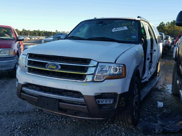 1FMJK1HTXHEA44410 - 2017 FORD EXPEDITION WHITE photo 2