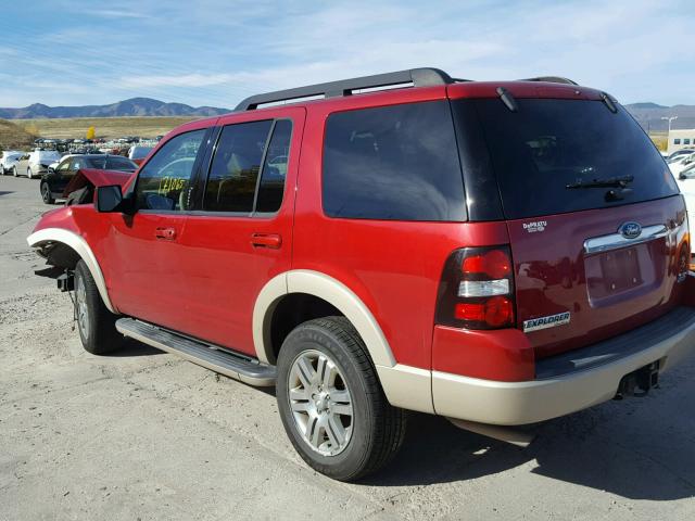 1FMEU74E69UA40528 - 2009 FORD EXPLORER RED photo 3