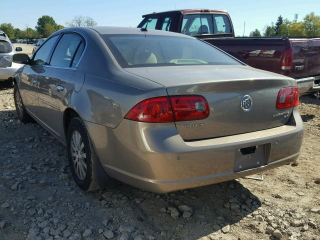 1G4HP57206U182198 - 2006 BUICK LUCERNE CX BEIGE photo 3