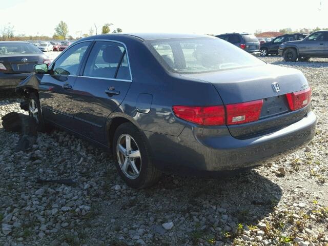 1HGCM56625A805270 - 2005 HONDA ACCORD EX GRAY photo 3