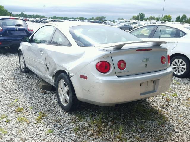 1G1AL15F067646887 - 2006 CHEVROLET COBALT LT SILVER photo 3