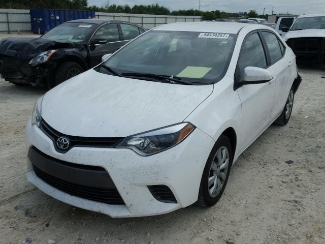 2T1BURHEXGC520692 - 2016 TOYOTA COROLLA L WHITE photo 2