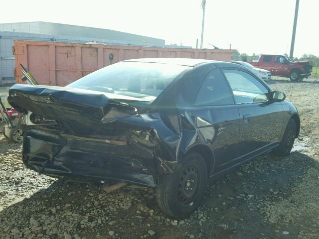 1HGEM21562L109744 - 2002 HONDA CIVIC BLACK photo 4