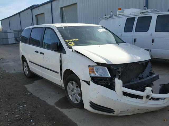 1D8HN44H88B114938 - 2008 DODGE GRAND CARA WHITE photo 1