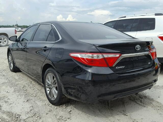 4T1BF1FK7GU184776 - 2016 TOYOTA CAMRY LE BLACK photo 3