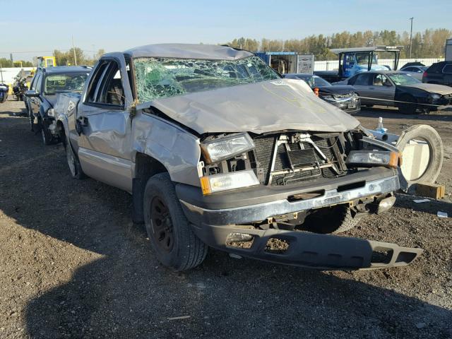 1GCEK19Z35Z157418 - 2005 CHEVROLET SILVERADO GRAY photo 1