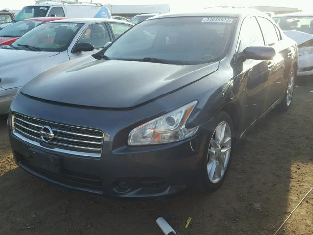 1N4AA51E69C840584 - 2009 NISSAN MAXIMA S GRAY photo 2