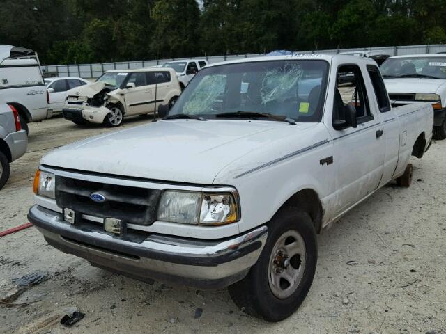 1FTCR14XXTPA67474 - 1996 FORD RANGER WHITE photo 2