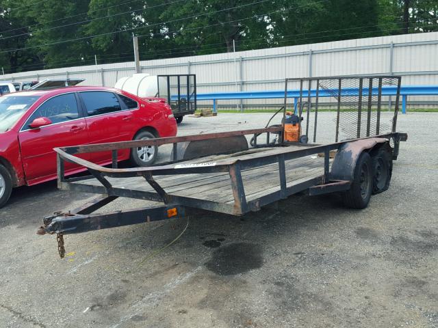 V1N020120664 - 1998 UTILITY TRAILER BLACK photo 2