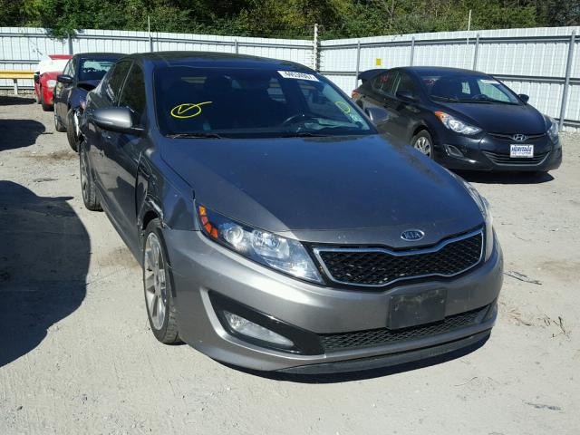 5XXGR4A67CG066692 - 2012 KIA OPTIMA SX SILVER photo 1