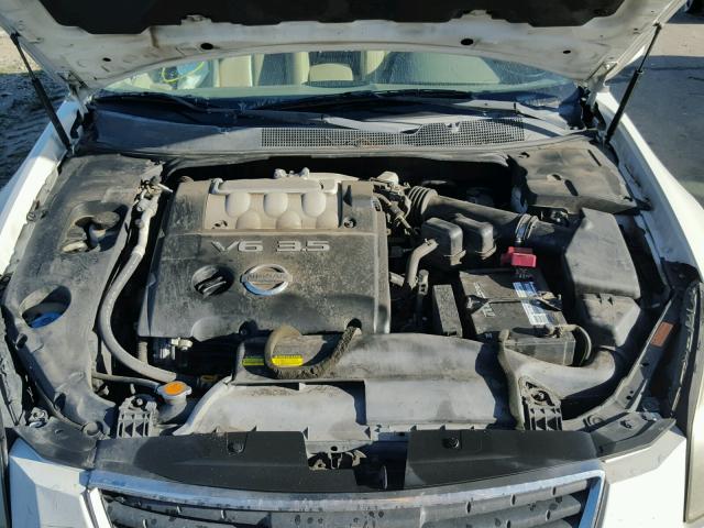 1N4BA41E88C820754 - 2008 NISSAN MAXIMA SE WHITE photo 7