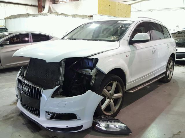 WA1DGAFE0ED011760 - 2014 AUDI Q7 PRESTIG WHITE photo 2