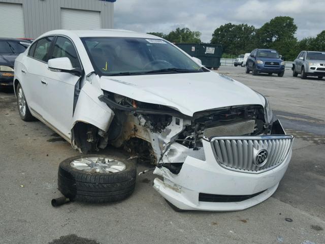 1G4GD5ER1CF304362 - 2012 BUICK LACROSSE P WHITE photo 1