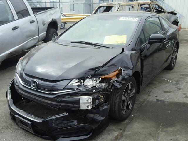 2HGFG3B86EH502168 - 2014 HONDA CIVIC EX BLACK photo 2