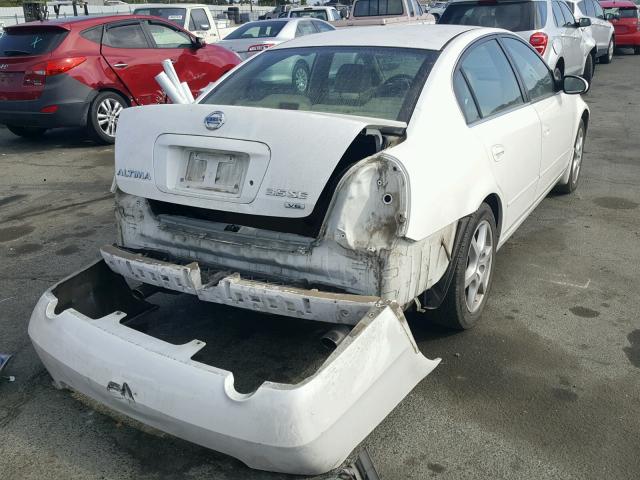 1N4BL11D33C323331 - 2003 NISSAN ALTIMA SE WHITE photo 4