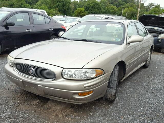 1G4HP52K244117325 - 2004 BUICK LESABRE CU BEIGE photo 2