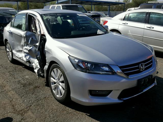 1HGCR2F75EA241235 - 2014 HONDA ACCORD SILVER photo 1