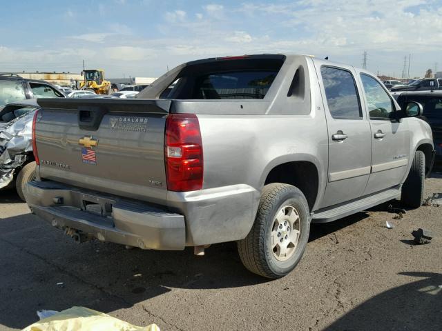 3GNEC12048G138896 - 2008 CHEVROLET AVALANCHE GRAY photo 4