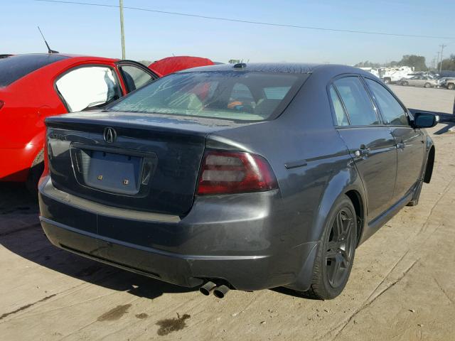 19UUA66237A043411 - 2007 ACURA TL GRAY photo 4