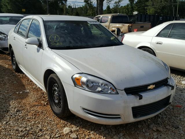 2G1WD5EM1B1271480 - 2011 CHEVROLET IMPALA POL WHITE photo 1