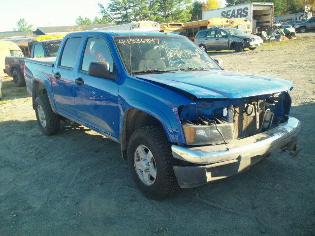 1GTDT13E878131209 - 2007 GMC CANYON BLUE photo 1