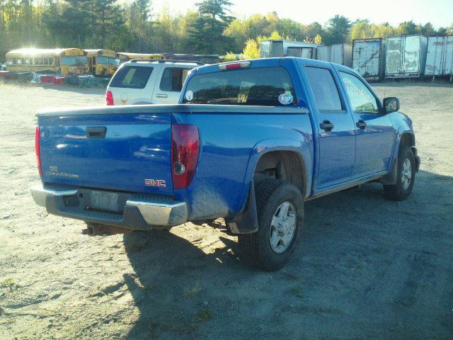 1GTDT13E878131209 - 2007 GMC CANYON BLUE photo 4