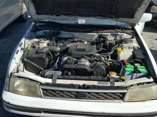 JF1BJ6524LK938794 - 1990 SUBARU LEGACY LS WHITE photo 7