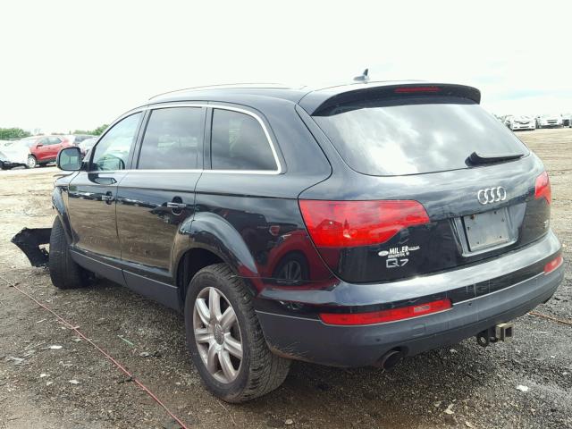 WA1BY74L07D091024 - 2007 AUDI Q7 3.6 QUA BLACK photo 3